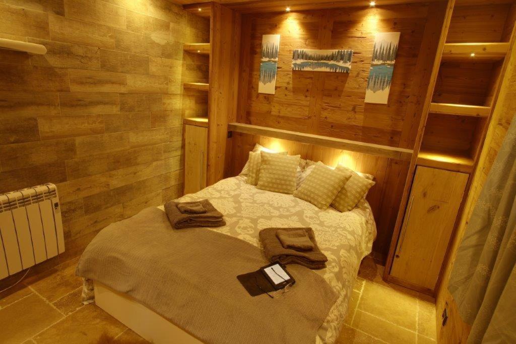 Chalet Miravidi, Montchavin-La Plagne, Jacuzzi & Sauna Buitenkant foto