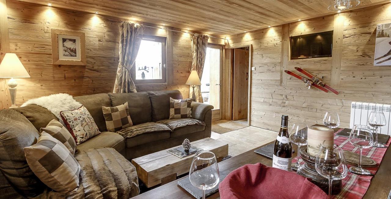 Chalet Miravidi, Montchavin-La Plagne, Jacuzzi & Sauna Buitenkant foto