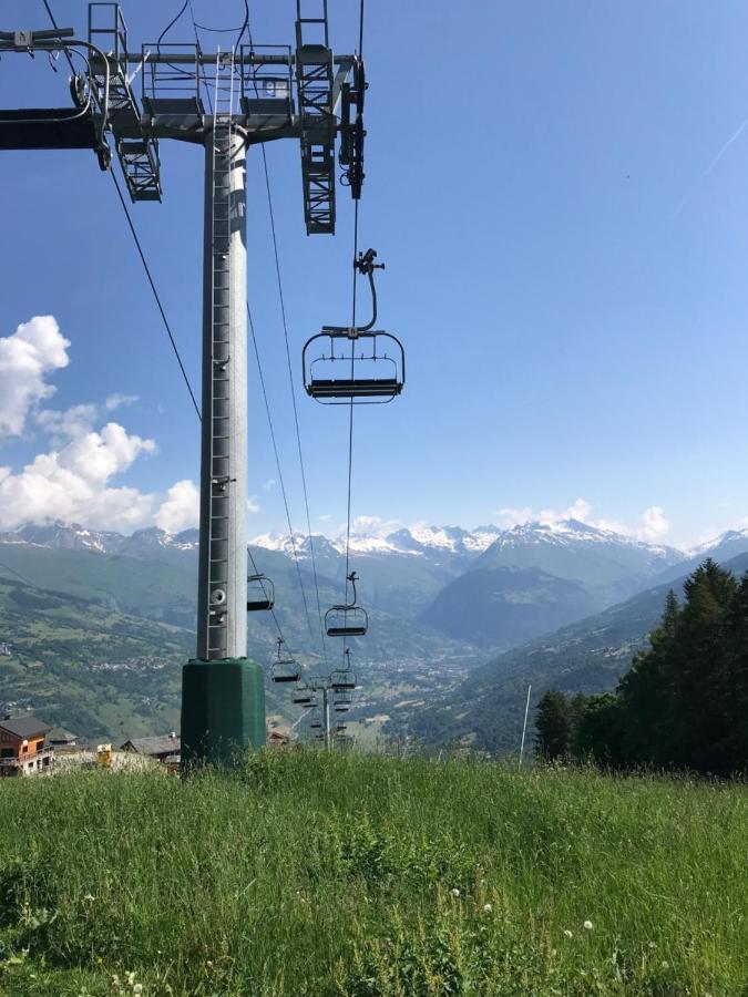 Chalet Miravidi, Montchavin-La Plagne, Jacuzzi & Sauna Buitenkant foto