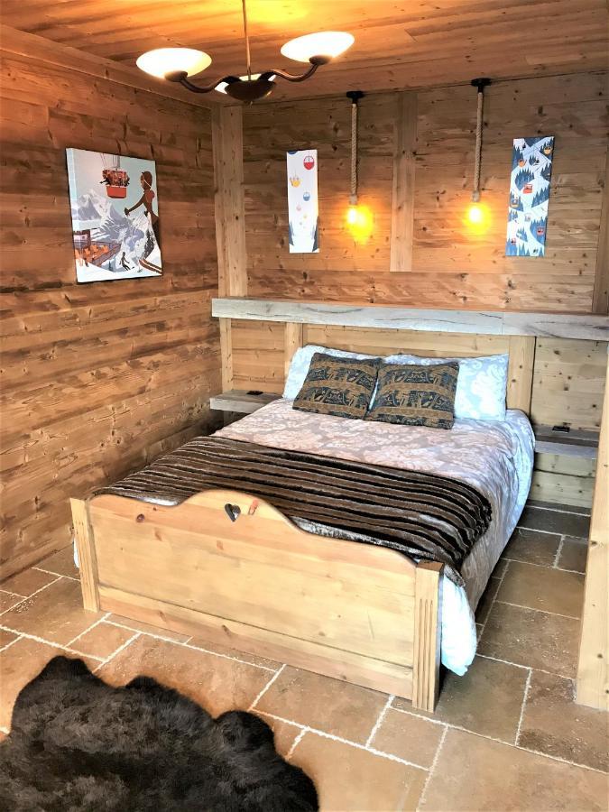 Chalet Miravidi, Montchavin-La Plagne, Jacuzzi & Sauna Buitenkant foto