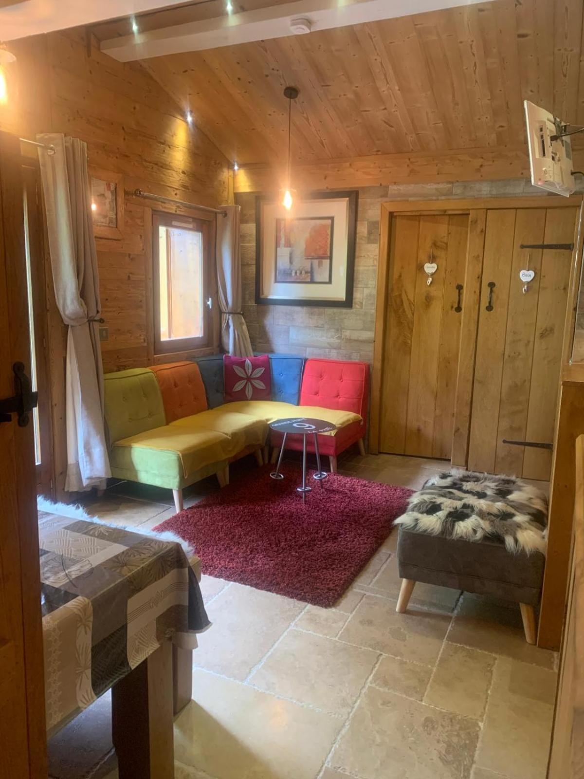 Chalet Miravidi, Montchavin-La Plagne, Jacuzzi & Sauna Kamer foto