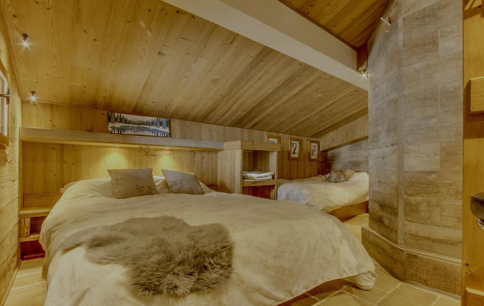Chalet Miravidi, Montchavin-La Plagne, Jacuzzi & Sauna Kamer foto