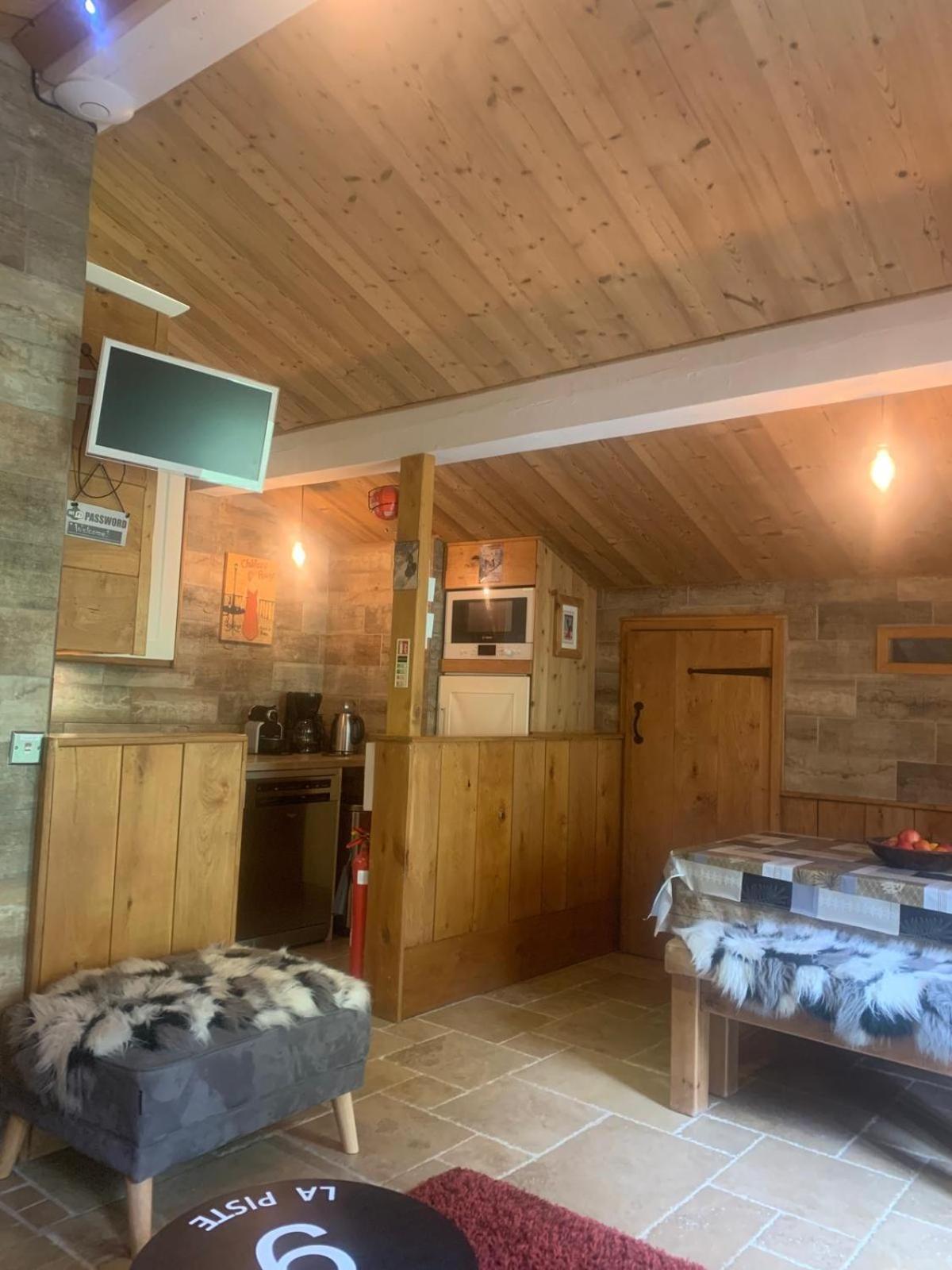 Chalet Miravidi, Montchavin-La Plagne, Jacuzzi & Sauna Kamer foto