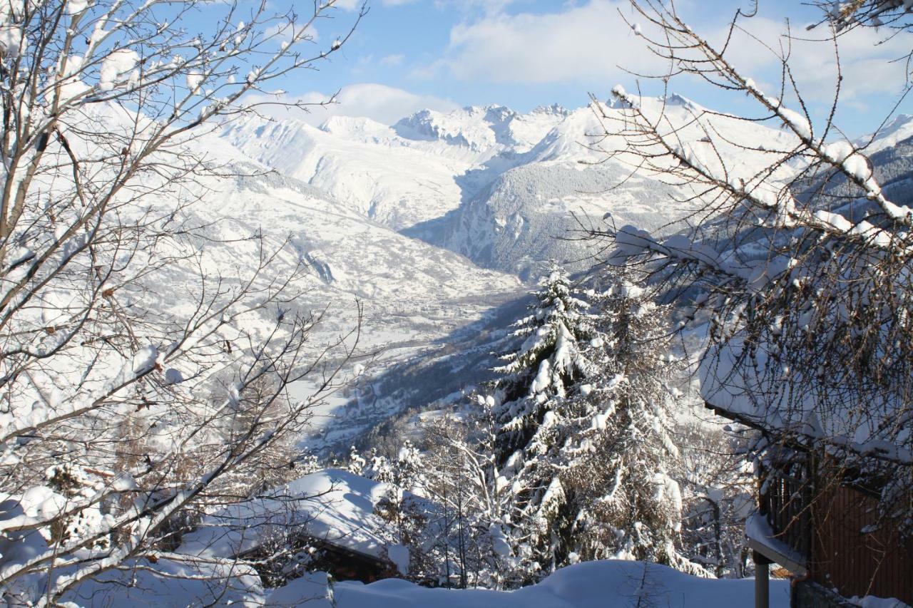 Chalet Miravidi, Montchavin-La Plagne, Jacuzzi & Sauna Buitenkant foto